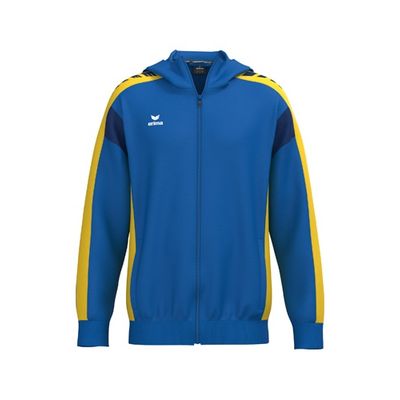 Foto van ERIMA CELEBRATE 125 Training Jacket with hood Unisex | new royal/geel | 1032644