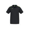 Afbeelding van Erima CMPT 3 Wings poloshirt unisex, 2112559, zwart/green gecko