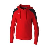 ERIMA EVO STAR sweatshirt met capuchon Unisex | rood/zwart | 1072401