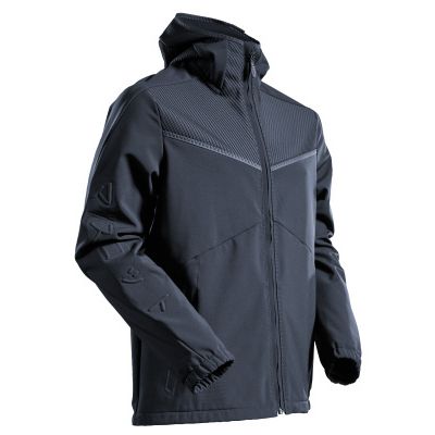 Mascot CUSTOMIZED Softshell jas met capuchon | 22102-649 | 010-donkermarine Mascot CUSTOMIZED Softshell jas met capuchon | 22102-649 | 010-donkermarine