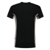 Afbeelding van T-shirt Bicolor Borstzak | zwart/grijs | 102002-09 | TRICORP WORKWEAR
