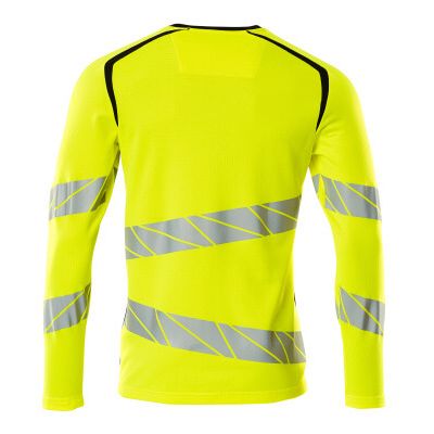 Foto van Mascot Accelerate Safe T-shirt, met lange mouwen | 19081-771 | 1709-hi-vis geel/zwart