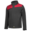 Afbeelding van Softshell Bicolor Naden | donkergrijs/red | 402021-1802 | TRICORP WORKWEAR
