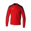 Afbeelding van ERIMA EVO STAR sweatshirt Unisex | rood/zwart | 1072412