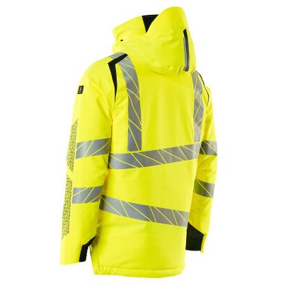 Foto van Mascot Accelerate Safe Winterjas | 19035-449 | 17010-hi-vis geel/donkermarine