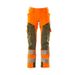 Mascot Accelerate Safe Broek met kniezakken | 19079-511 | 1433-hi-vis oranje/mosgroen