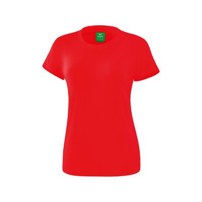 Soepel Necklet Trolley Style T-shirt Dames | rood | 2081924 - Erimashop