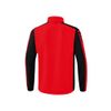 Afbeelding van ERIMA Six Wings jack met afneembare mouwen Unisex | rood/zwart | 1062207