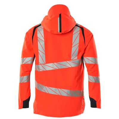 Foto van Mascot Accelerate Safe Shell jas | 19001-449 | 22210-hi-vis rood/donkermarine