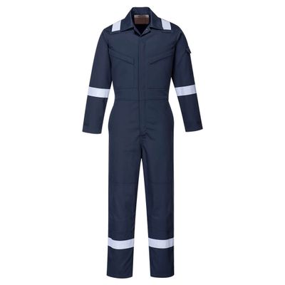 PortWest Bizflame Plus Dames Vlamvertragende Overall 350g Marine| FR51 PortWest Bizflame Plus Dames Vlamvertragende Overall 350g Marine| FR51