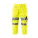 Driekwart broek met kniezakken, klasse 2 | 17549-860 | 017-hi-vis geel