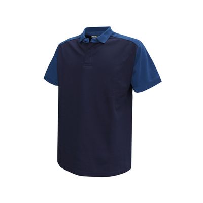 Dassy polo CESAR | 710004 | marineblauw/korenblauw