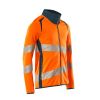 Afbeelding van Mascot Accelerate Safe Sweatshirt met rits | 19184-781 | 1444-hi-vis oranje/donkerpetrol