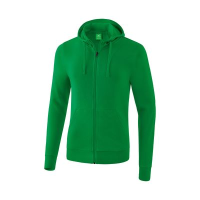 Sweatjack met capuchon | smaragd | 2072026
