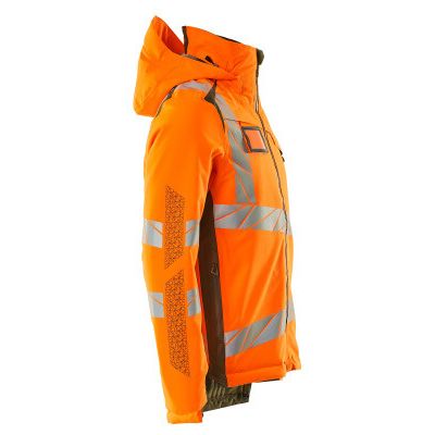 Foto van Mascot Accelerate Safe Winterjas | 19035-449 | 1433-hi-vis oranje/mosgroen