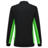Afbeelding van Polosweater Bicolor Dames | zwart/limegroen | 302002-0937 | TRICORP WORKWEAR
