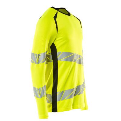 Foto van Mascot Accelerate Safe T-shirt, met lange mouwen | 19081-771 | 1709-hi-vis geel/zwart