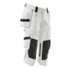 Afbeelding van Driekwart broek, spijkerzakken, stretch | 17049-311 | 06-wit