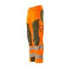 Afbeelding van Mascot Accelerate Safe Broek met kniezakken | 19079-511 | 1433-hi-vis oranje/mosgroen