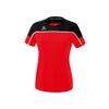 Afbeelding van ERIMA CHANGE by erima T-shirt Dames | rood/zwart/wit | 1082319