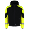 Afbeelding van Softshell Capuchon Reflective Redefined | zwart/fluorgeel | 406111-0917 | TRICORP WORKWEAR