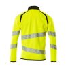 Afbeelding van Mascot Accelerate Safe Sweatshirt met rits | 19184-781 | 1709-hi-vis geel/zwart