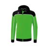 Afbeelding van ERIMA CHANGE by erima trainingsjack met capuchon Unisex | green/zwart/wit | 1032303
