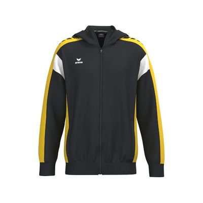 Foto van ERIMA CELEBRATE 125 Training Jacket with hood Unisex | zwart/geel | 1032582