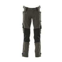 Broek, Dyneema kniezakken, stretch | 17079-311 | 018-donkerantraciet