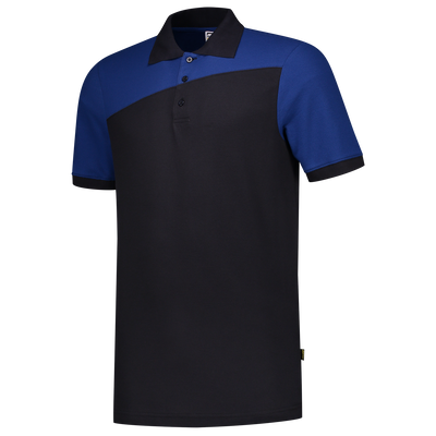 Foto van Poloshirt Bicolor Naden | marine/korenblauw | 202006-0111 | TRICORP WORKWEAR