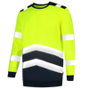 Afbeelding van Sweater High Vis Bicolor | fluorgeel/donkermarine | 303004-17010 | TRICORP SAFETY
