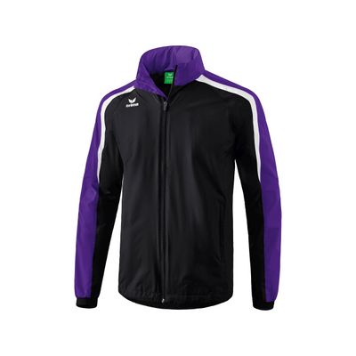Liga 2.0 allweather jack | zwart/donker violet/wit | 1051811
