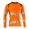 Afbeelding van Mascot Accelerate Safe T-shirt, met lange mouwen | 19081-771 | 14010-hi-vis oranje/donkermarine