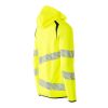 Afbeelding van Mascot Accelerate Safe Capuchontrui met rits | 19284-781 | 17010-hi-vis geel/donkermarine