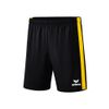Afbeelding van ERIMA Retro Star shorts Unisex | zwart/geel | 3152104