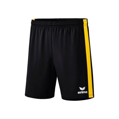 Foto van ERIMA Retro Star shorts Unisex | zwart/geel | 3152104