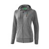 Afbeelding van Sweatjack met capuchon Dames | grey melange | 2072004