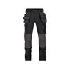 Afbeelding van Dassy Werkbroek met stretch, kniezakken, spijkerzakken MATRIX | 201070 | zwart/antracietgrijs