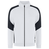 Afbeelding van Sweatvest Bicolor Redefined Dames | wit/antraciet | 306122-06888 | TRICORP WORKWEAR