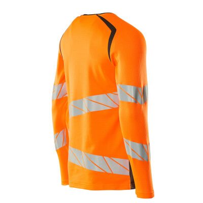 Foto van Mascot Accelerate Safe T-shirt, met lange mouwen | 19081-771 | 1418-hi-vis oranje/donkerantraciet