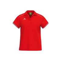 Erima Basic CMPT poloshirt dames 2112537, rood/wit