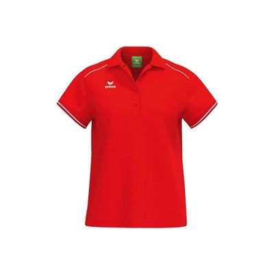 Erima Basic CMPT poloshirt dames 2112537, rood/wit
