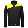 Afbeelding van Softshell Bicolor Naden | zwart/geel | 402021-0907 | TRICORP WORKWEAR