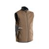 Afbeelding van Dassy bodywarmer softshell FUSION | 350111 | leembruin/antracietgrijs