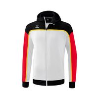ERIMA CHANGE by erima trainingsjack met capuchon Kinderen | wit/zwart/rood | 1032309