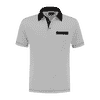Afbeelding van Indushirt PS 200 Polo-shirt grijs-zwart