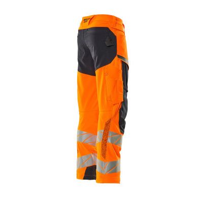 Foto van Mascot Accelerate Safe Broek met kniezakken | 19079-511 | 14010-hi-vis oranje/donkermarine