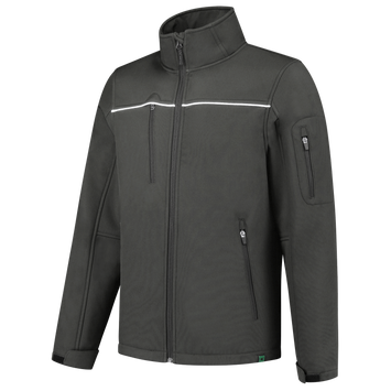 Foto van Softshell Luxe Rewear | donkergrijs | 402701-18 | TRICORP WORKWEAR