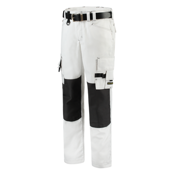 Foto van Werkbroek Cordura Canvas | wit/donkergrijs | 502009-0618 | TRICORP WORKWEAR