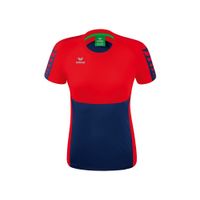 ERIMA Six Wings T-shirt Dames | new navy/rood | 1082220